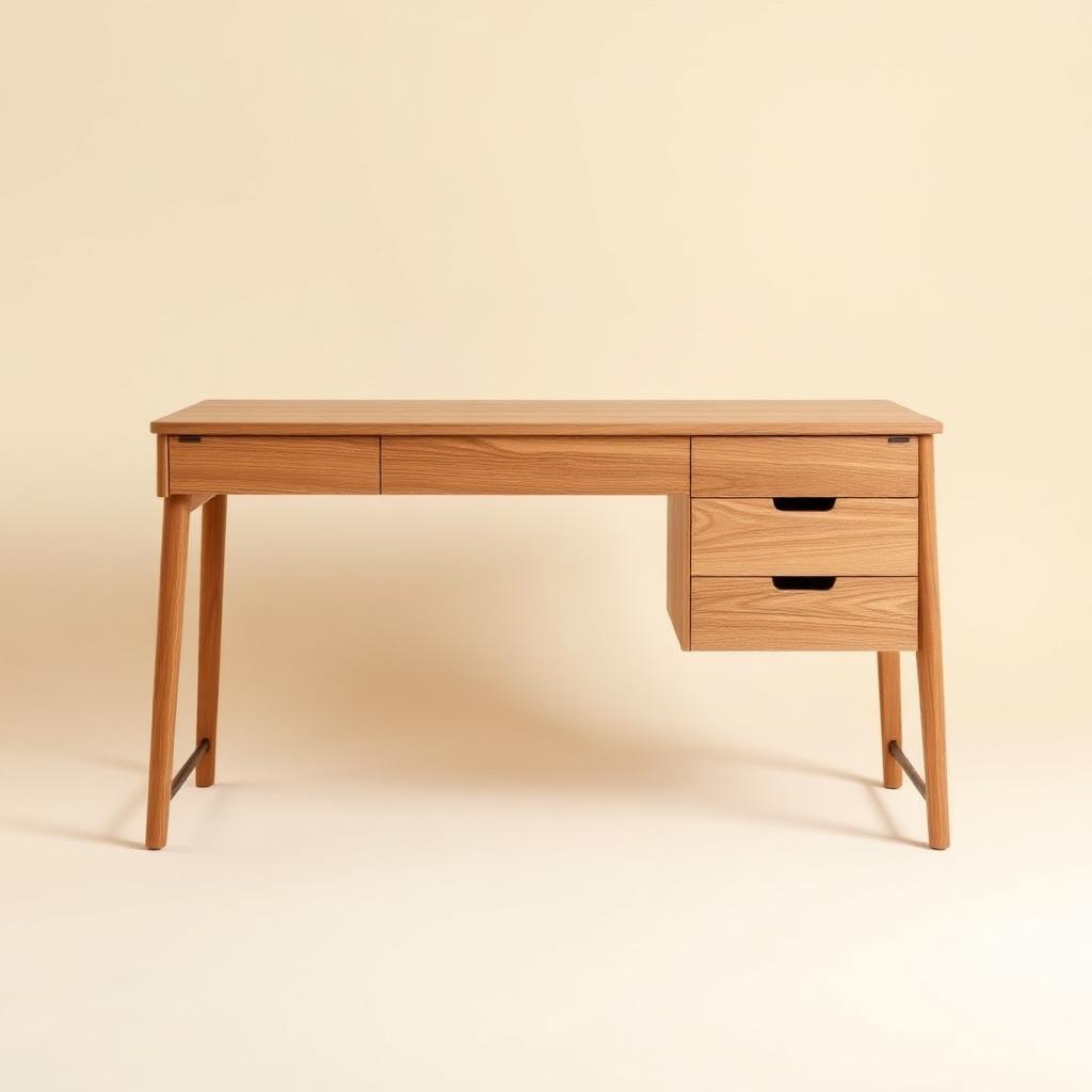Solid Oak Writing Desk